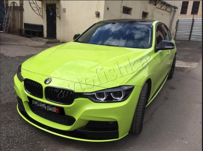 BMW 3 серия (11-16) F30 Сплиттер переднего М-бампера